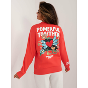 Sweatshirt-D10600T02568E-coral
