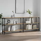 Konzolni stolic Sonoma hrast 200x29x75 cm Konstruirano drvo