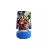 Ljubki dom LED otroška nočna svetilka AVENGERS 11 cm modra