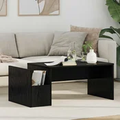 Klubska miza Črna Orehovina 90 x 45 x 35 cm Inženirski les