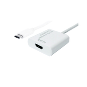 VALUE Value USB-C® / HDMI adapterski kabel USB-C® vtič\, HDMI-A  vtičnica 0.10 m bela 12.99.3210 #####4K UHD USB-C®-Display kabel, (20417821)