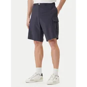 Aeronautica Militare Kratke hlače iz tkanine 261BE0277UCT04291 Mornarsko modra Regular Fit