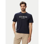 Guess Majica M6YI41 K4227 Mornarsko modra Regular Fit