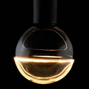 SEGULA LED-Globe Illusion E27 G145 prozorna/črna 6W 1900K dim - prozorna, črna, zlata - Steklo