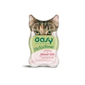 Oasy Delicatesse Adult losos in mleko, soufflé v posodici - 85 g 18 x 85 g