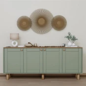 Hanah Home Konzolni sto Bohemian 1600-82, 180x75x40 cm, Maslina
