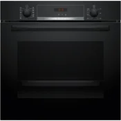 Bosch Ugradna rerna HBA574BB3, Multifunkcionalna, 71L, Crna