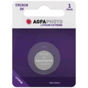 AgfaPhoto Baterija litijeva, CR1616, 3V, gumbasta, blister 1 kos. - CR1616 B1