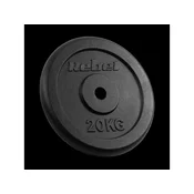 Utežne plošče 20kg, 31mm, REBEL ACTIVE