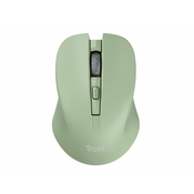 Miš TRUST Mydo Silent v2, opticki, bežicni, USB, zeleni (25042)
