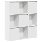 Regal za knjige bijeli 89x24x101,5 cm od konstruiranog drva