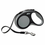 Flexi Povodac New Comfort S Tape 5m - Siva