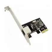 E-GREEN PCI-Express kontroler 1-port Gigabit Ethernet