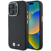 BMW BMHMP16X23PMWK iPhone 16 Pro Max  6.9 black hardcase M Smooth Full Wrapped Metal MagSafe (BMHMP16X23PMWK)