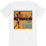 The Clash Black Market White L Majica