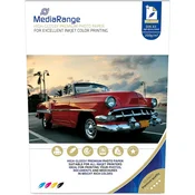 Papir foto glossy ink jet a3 mediarange 297x420mm 200g 1/50 mrink109