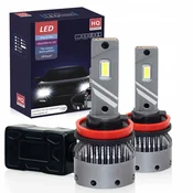 shumee H11 LED žarnice 12/24V 12000LM MOČNE CANBUS 6000K HQ Automotive