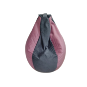 Lazy Pleasure Lazy bag, 210x90cm, Sivo-roze