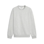PUMA Essentials Elevated Relaxed Crew Sweatshirt Men, Clothing, Light Gray Heather, 4XL