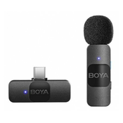 Boya brezžični mikrofon BY-V10 USB-C (1xRX, 1xTX)