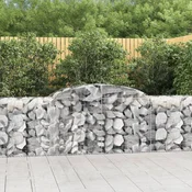 Lucne gabionske košare 20 kom 300x50x80/100cm pocincano željezo
