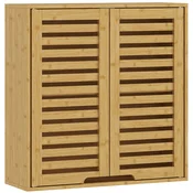 Homestar Kopalniška viseča omarica 60x20x60 cm naravno leseno