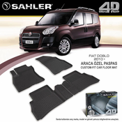 Sahler Gumene patosnice 4.5D za Fiat Doblo Putnicki od 2010