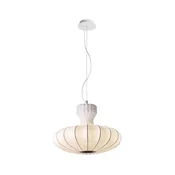 LED lestenec na jeklenem lanku BOLA LED/11W/230V + 1xE27/5W CRI 90 bela