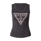 GUESS Top SAVINA svetlo roza/črna