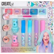 Canenco: Create It! Šminka set s morskom sirenom i šljokicama
