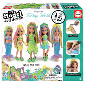 Kreatívne tvorenie My Model Doll Design Fantasy World Educa vyrob si vlastné plážové bábiky 5 modelov od 6 rokov EDU18366