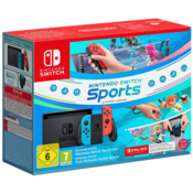 Nintendo Igraća konzola Nintendo Switch+Switch Sport+3 mjeseca online - Switch Console 1.1 Neon B/R, Bundle