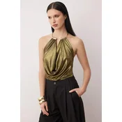 Trendyol Milla ženska bluza Tpraw26Bz00062, smeda