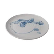 Jedilni krožnik FUGU 29 cm, bela, keramika, MIJ