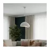 Brilagi - Luster na sajli WABI SABI 1xE27/40W/230V precnik 32 cm beli
