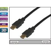 HDMI/A kabel 19 Pol moškimoški 3m Ethernet