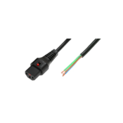 Kabel za napajanje IEC LOCK OPEN/IEC C13 M/Z 2m