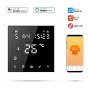 Zigbee sobni termostat TUYA 3A črne barve PRO2
