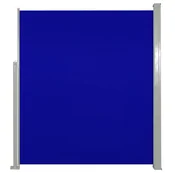 Vidaxl Stranska tenda za teraso 160x300 cm modra