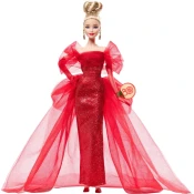 Lutka Barbie Signature - 80th Anniversary, u svecanoj haljini i s plavom kosom