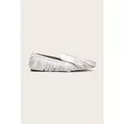 AllSaints ženski usnjeni loaferji Sandy Fringe Loafer