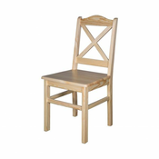 eoshop Lesen jedilni stol KT113, bor (barva lesa: hrast)