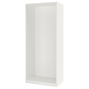 PAX Okvir garderobera, bela, 100x58x236 cm