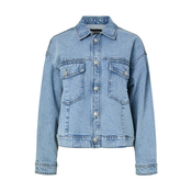 PIECES Prehodna jakna PCElma moder denim