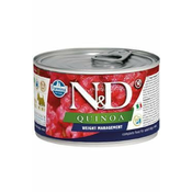 N&D DOG QUINOA Ad. Teža Mnmg Lamb&Brocolli Mini 140g