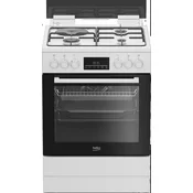 BEKO kombinirani štedilnik FBE63320WDN