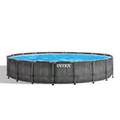 Intex Greywood Prism Frame okrugli bazen za dvorište 549 x 122 cm ( 26744NP )