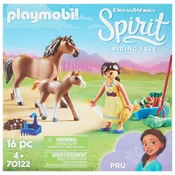 Playmobil Pru s konjem in žrebetom 70122 - Spirit