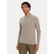 Barbour Pulover Patch Crew MKN0584ST51 Bež Regular Fit