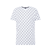Pamucna majica Joop! za muškarce, boja: bijela, s uzorkom